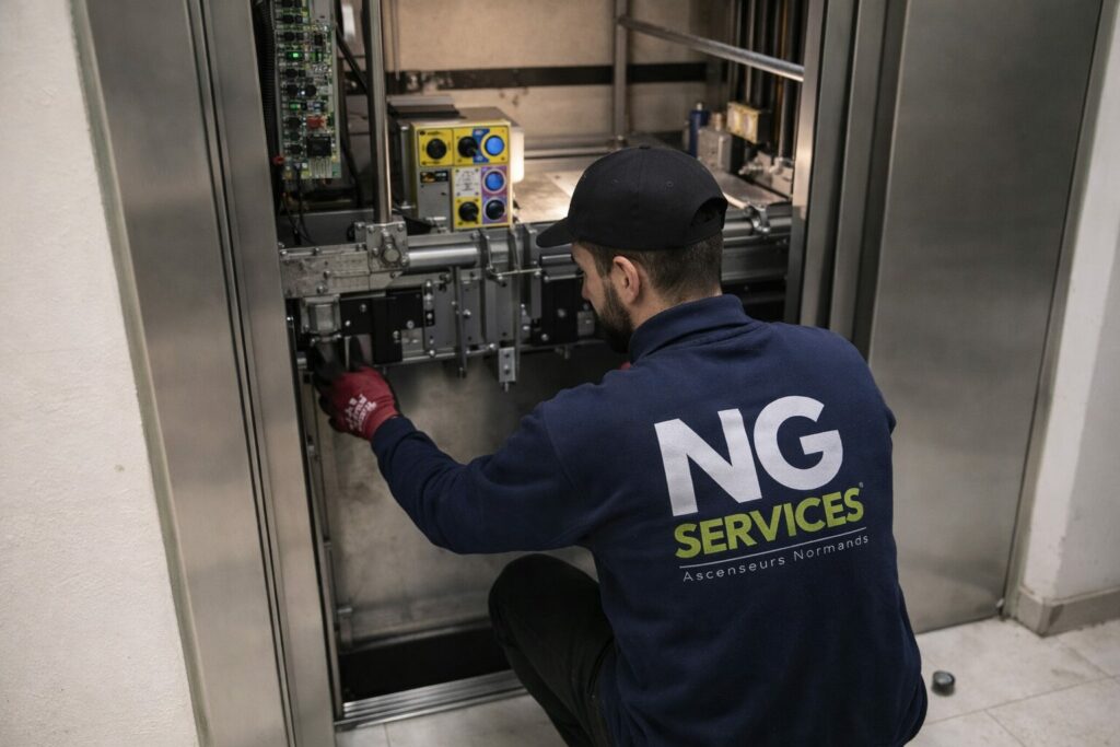 ng services ascenseurs normands technicien