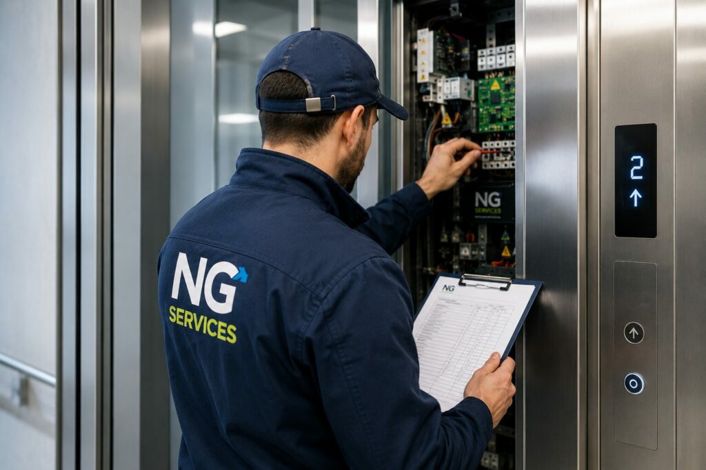 maintenance ascenseur 14