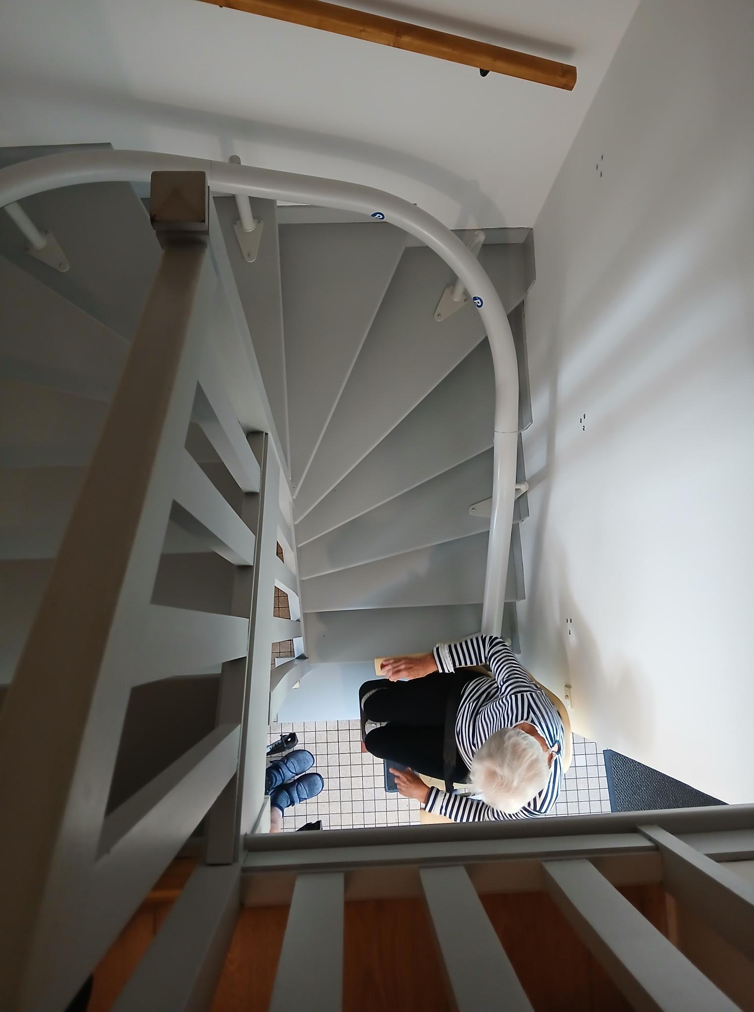 Monte-escalier monorail HANDICARE à Cany Barville (76)